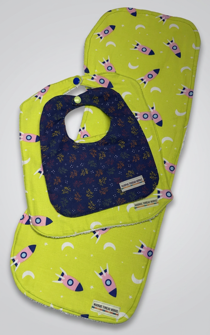 Out of this world baby quilt set