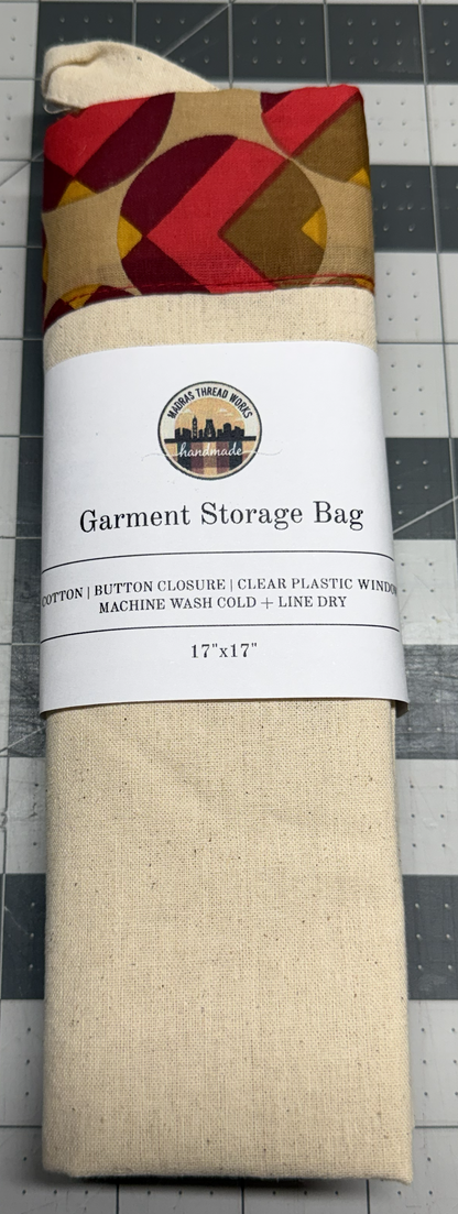 Garment Storage Bag with handle & view window