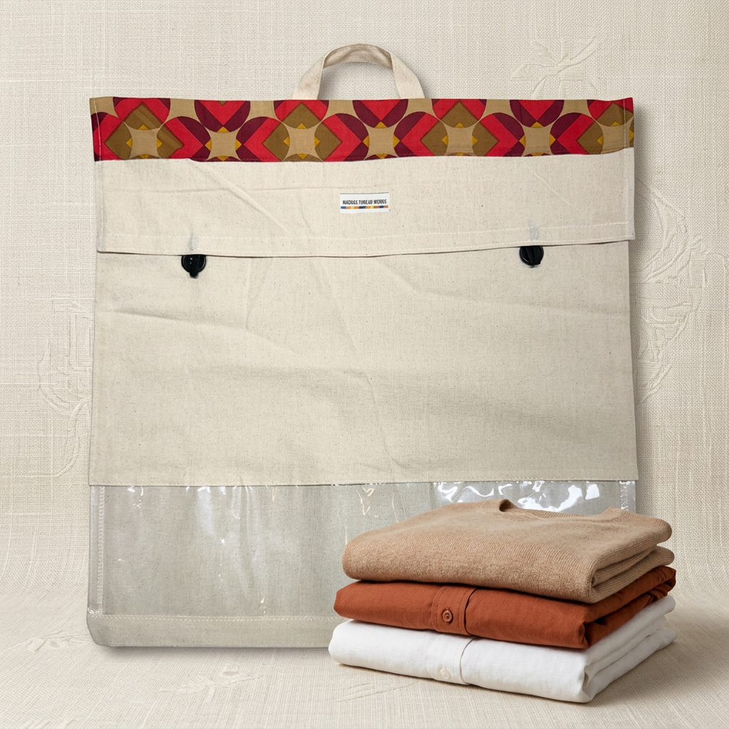 Garment Storage Bag with handle & view window