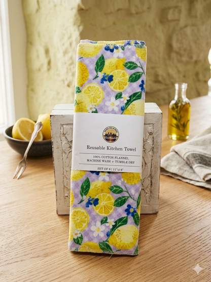 Reusable kitchen towel - pack of 6; 11x14