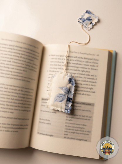 Tea bag bookmark